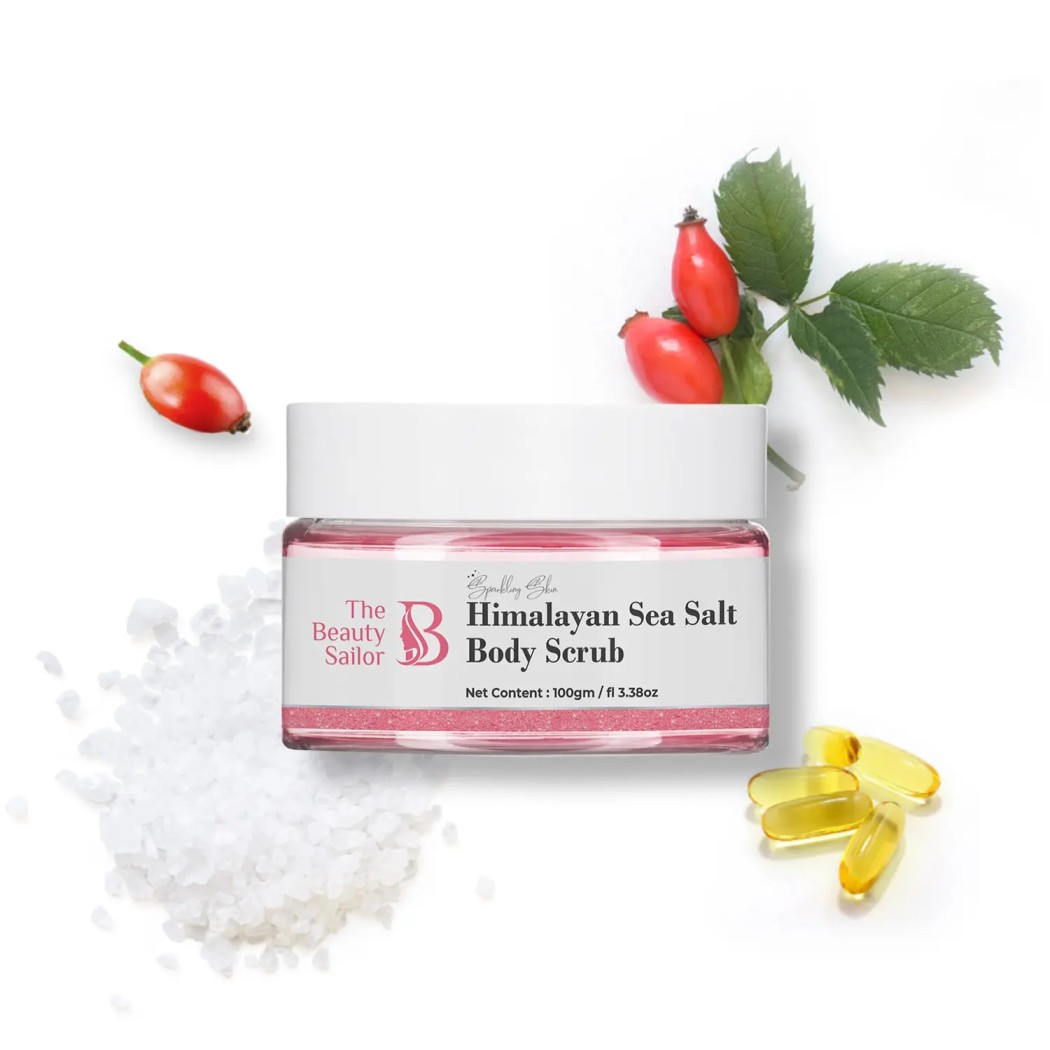 Dull Skin? Unlock Radiance With Himalayan Sea Salt Body Scrub